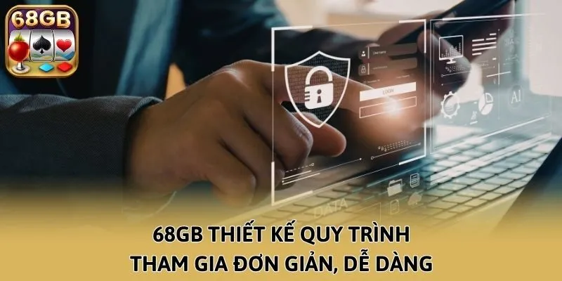 68GB thiết kế quy trình tham gia đơn giản, dễ dàng